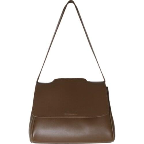 Bag Female 2021 New Fashion Temperament Magnetic Buckle Flip Bag Korean Double Shoulder With Single Shoulder Messenger Bag