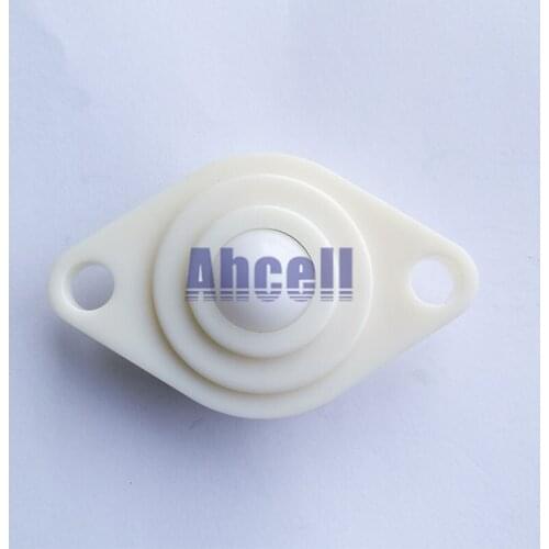 10pcs NL-19A 3/4' Nylon Ball transfer unit 25kg load capacity NL19A full plastic body ball bearing transfer POM ABS caster