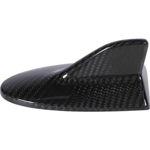 Car mirror protect Car Mirror Carbon Fiber Roof Fin Antenna Cover Trim Fit for LX 2012‑2013 Car Decor Gloss Black car