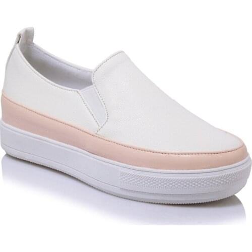 Joker white shoe age season leisure female with large size single shoes 1228 yards 30 to 44 students