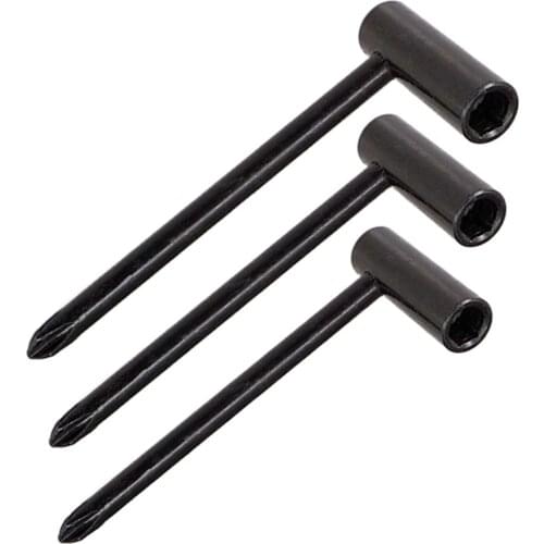 Guitar Rod Wrench 7mm/8mm/6.35mm for Guitar DIY Parts Accs Black