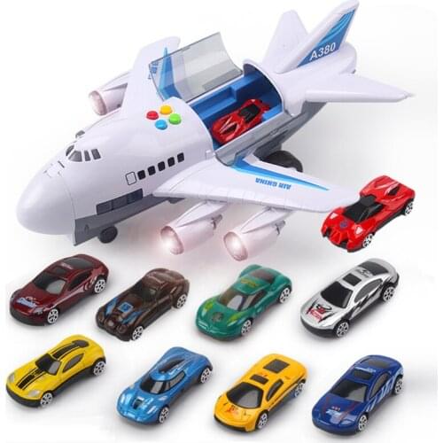 Music Story Simulation Orbital Inertia Childrens Educational Toy Airplane Large Passenger Aircraft Childrens Airplane Toy