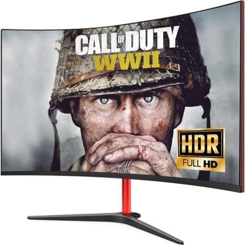 32 Inch Curved New Model Ultra Slim Gaming Monitor Full Hd 4K Optional