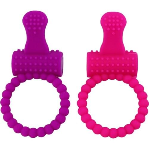 Penis Ring Cock Intense Clit Stimulation Silicone Tongue Vibrator Sex Fidget Toys For Couple Adults Products Delay Ejaculation