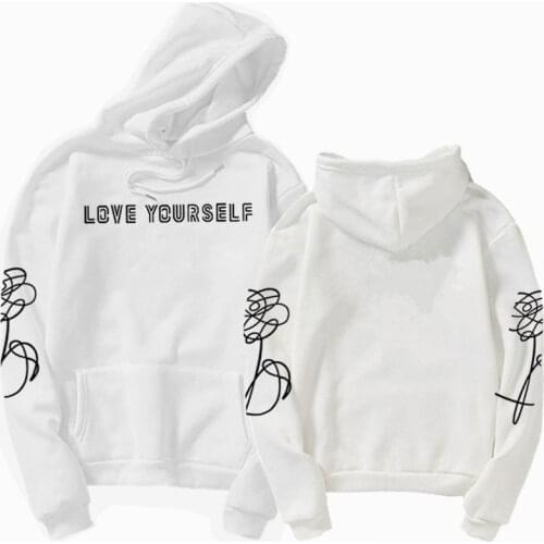 Love yourself hoodie HENJOY Love yourself Hoodies Sweatshirts Hoodie bangtan boys kpop hoody love yourself hoodies