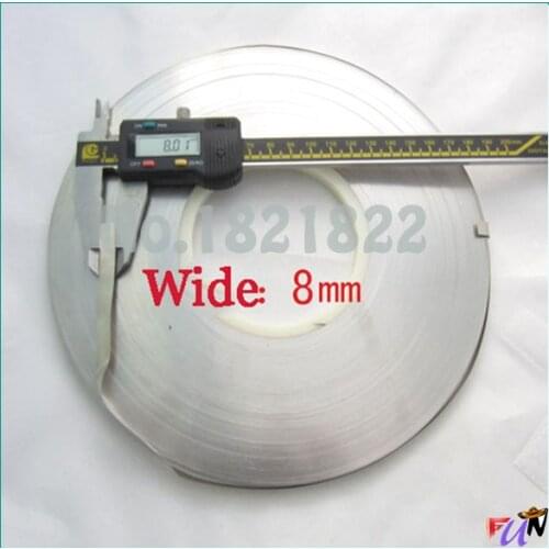 1M 0.1x8mm nickel tab 18650 26650 32650 welding nickel tab welding plated tab