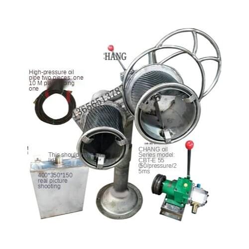 Fishing boat oblique net lifter, two-wheel hydraulic net puller, trawler, 304 stainless steel fishing boat machinery