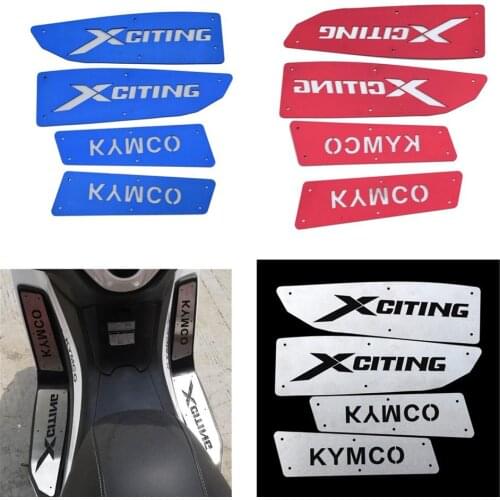 For KYMCO XCITING 400 S400 XCITINGS400 XCITING400 2019 2020 Motorcycle Accessories Footrest Footpads Foot Pegs Pedals Plate Pads