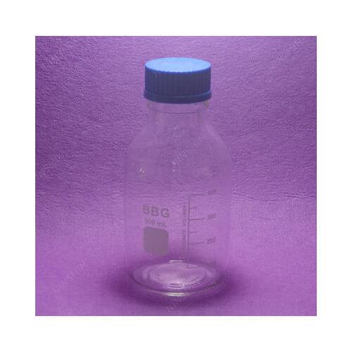 500mL Reagent bottle with cap autoclavable, heavy wall,lab glassware