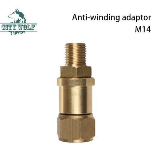 High pressure washer hose anti-winding adaptor car cleaning equipment connector city wolf car accessory