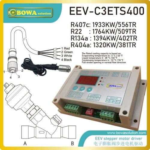 BOWA SOLUTION more than 1300KW cooling EEV with electronic controller is designed for centrifugal chillers in central ACs