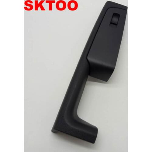 SKTOO For Skoda Superb door handle Right front door armrest box inner handle frame, the lifter switch box black