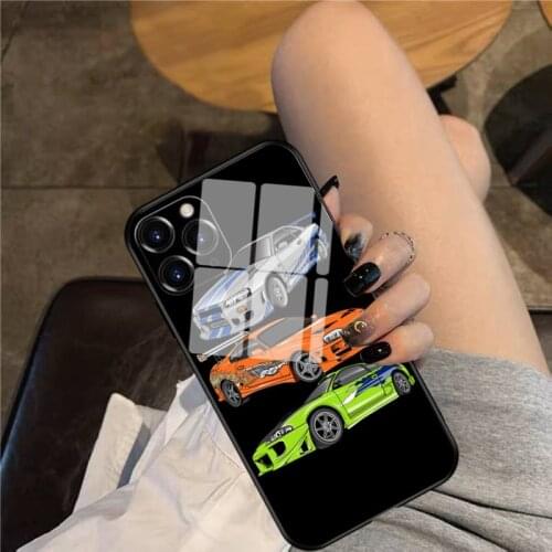 Brian_O'connor Phone Case Glass Phone Case For iphone 12 11 Pro Max XS XR X 8 7 Plus SE2 Case