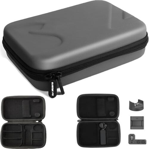 Sunnylife OSMO POCKET Mini Portable Protective Storage Bag Carrying Case for DJI OSMO POCKET Handheld Gimbal Camera Travel Acces