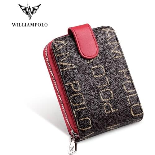 Womens Leather Drivers License Wallet Card Package Anti-theft Brush Coin Purse Leather Women Soft Wallet