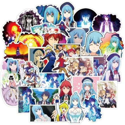 10/50Pcs Anime Wise Mans Grandchild Stickers Shin&Sicily Graffiti Decals Skateboard Sticker For Laptop Suitcase Fridge Kids