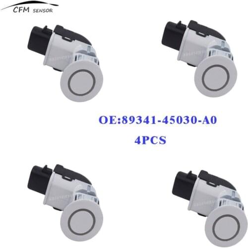 4PCS New PDC 89341-45030-A0 Ultrasonic Parking Sensor For Toyota Sienna Backup Object