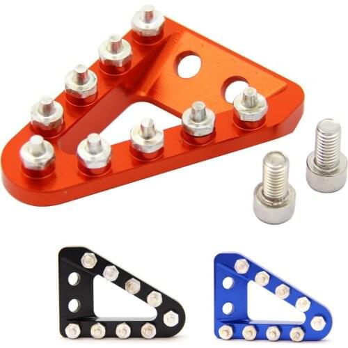 Wider Foot Rear Brake Pedal Lever Step Tip Plate For Husqvarna FC FE TC FX FS 125 250 350 450 501 2016 2017 2018