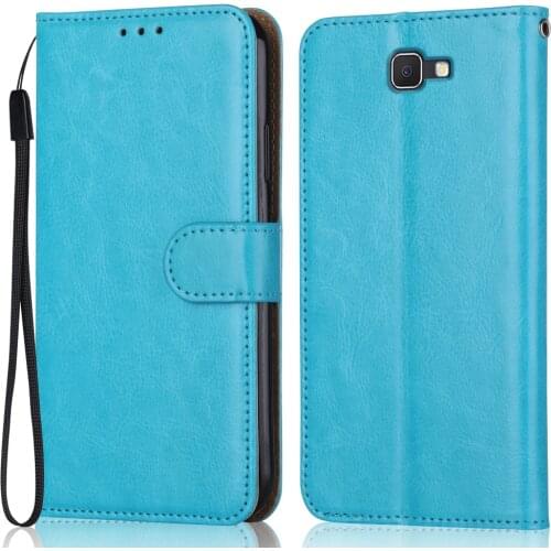 Wallet Flip Case for Para on Samsung Galaxy On7 Prime Cover Leather Fitted Case with Strap Phone Bag