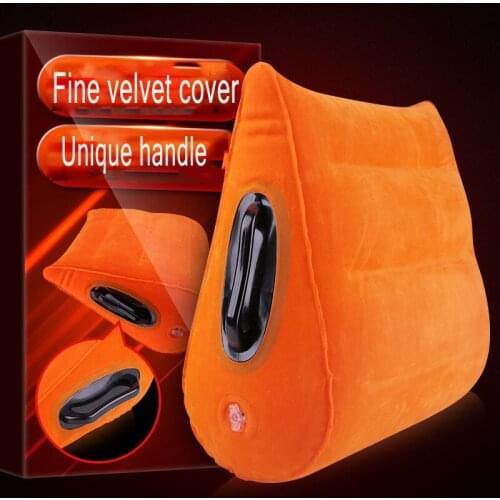 Inflatable Sex Furniture Sex Aid pillow Fixed Position Cushion with Handle Body Support Pads Stimulate Sex Toys for Couple