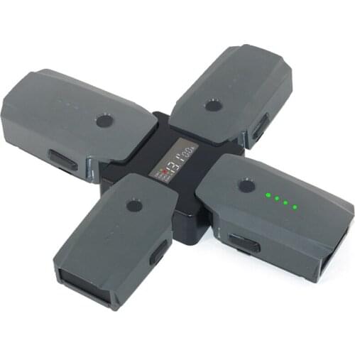 Battery Manager Parallel Charging Board For Mavic Pro Charging Hub Charger Adapter + Digital Display for DJI MAVIC PRO Battery