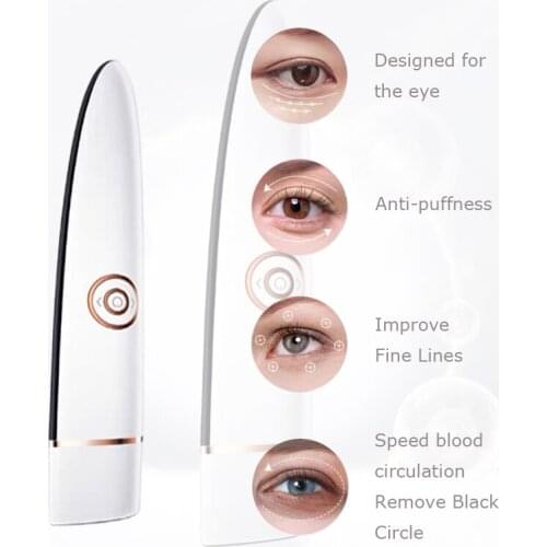 3 in 1 RF EMS Eye Care Beauty Device Vibration Massage Improve Fine lines Remove Eye Bag Wrinkle Black Circle Anti Aging Tool