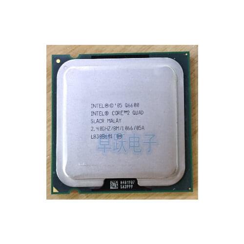 Free shipping Original Intel CPU Core2 QUAD Q6600 CPU/ 2.4GHz/ LGA775 //8MB Cache/ Quad-CORE/FSB 1066 scrattered pieces q6700