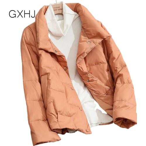 Winter Women 90% Down Jacket White Duck Down Jackets Long Sleeve Warm Coat Parka Female Portable Outwear LHJ255