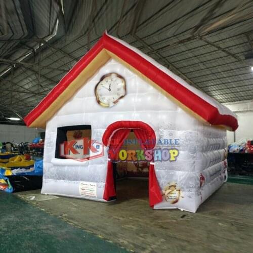 Christmas outdoor event, inflatable Christmas house