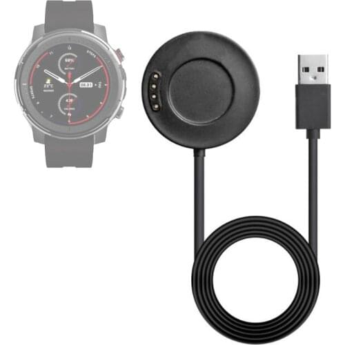 USB Dock Charger Adapter Base Charging Cable Cradle Cord for Xiaomi Huami Amazfit Stratos 3 Sport Smart Watch Stratos3 A1928