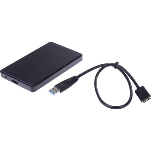 2.5in USB 3.0 SATA Hd Box HDD Hard Drive External Enclosure Case Computer HDD Enclosure Box Case