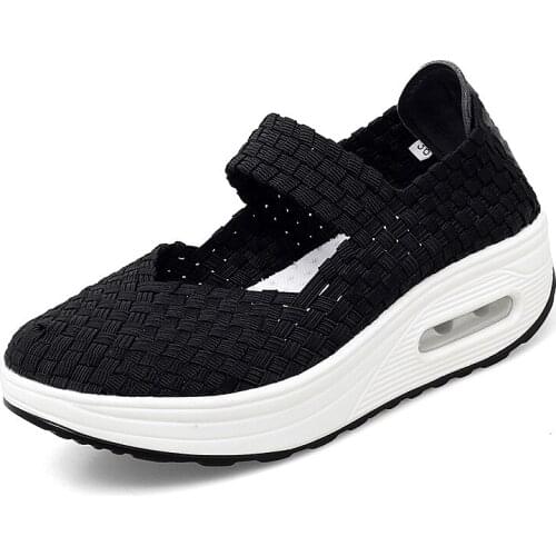 Hot Selling New Womens Outdoor Sneakers Comfortable Breathable Hollow Casual Shoes Mesh Womans Shoes