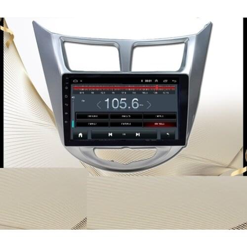 Car Radio Multimedia Video Player GPS Navigation Android Car for Hy undai Solaris Accent Verna 2011 2012 2013 2014 -2016