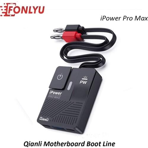 Qianli IPower Pro Max Motherboard Power Supply Test Line One Key Boot DC Power Cable For iPhone 6-11Pro Max Battery Repair Tool