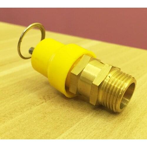 0.8Mpa 1/2" BSPT Air Compressor Pressure Relief Valve Safety Release Valves
