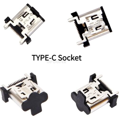 30PCS For Playstation5 DualShock Controller Support Type C Console USB Charging Socket Port For PS5