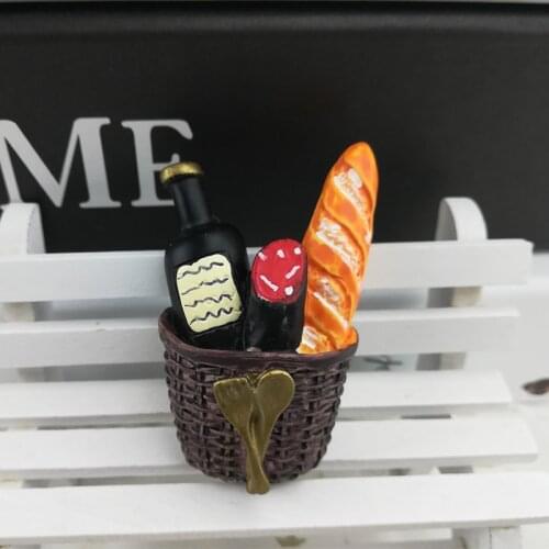 Bionic Food Fridge Magnet 3d Creative Simulation Food Cute Refrigerator Magnetic Stickers Magnetic Photo Sticker Decoration Gift