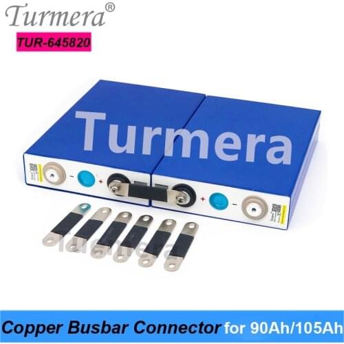 Copper BusBars Connector for 3.2V Lifepo4 Battery 90Ah 105Ah Assemble for 36V E-Bike and Uninterrupted Power Supply 12V Turmera