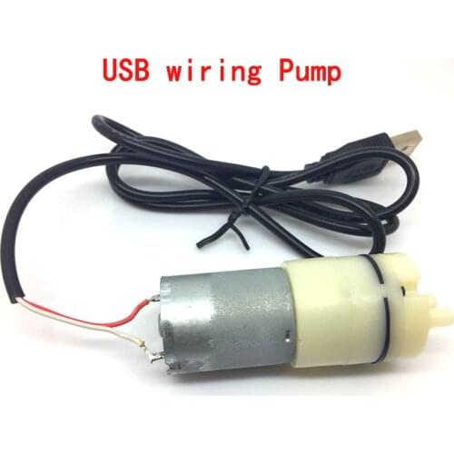 Mini DC 6V Vacuum Pump Small Negative Pressure Pump Micro Air/water Pump Dual-purpose Pump for Outdoor Fishing Oxygenation Pump