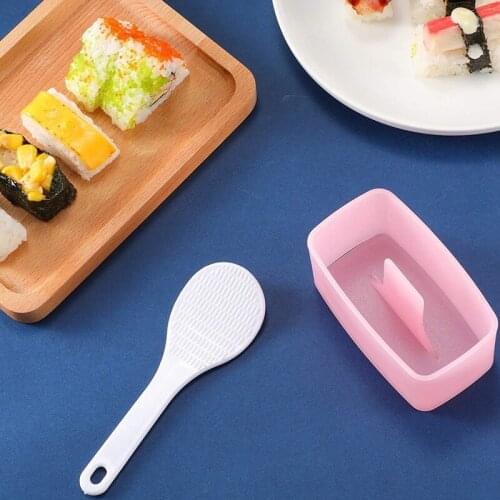 NHBR Musubi Press Sushi Maker Molds Onigiri Mold Non Stick Rice Ball Mold Hawaiian Sushi Maker for Home Kitchen Restaurant