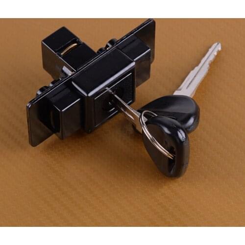 DWCX New Black Glove Box Lock Keys Fit for Mitsubishi Montero Pajero V31 V32 V33 1992 1993 1994 1995 1996 1997 1998 1999 2000