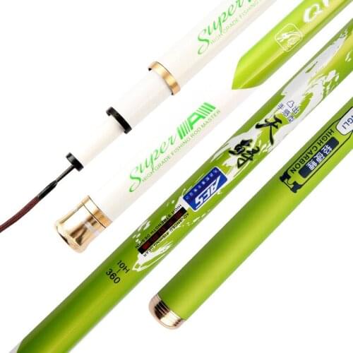 New high carbon 10H 19tone taiwan fishing rod super light super hard competition fishing pole 1.8/2.1/2.7/3.0/3.3/3.6/3.9/4.5M