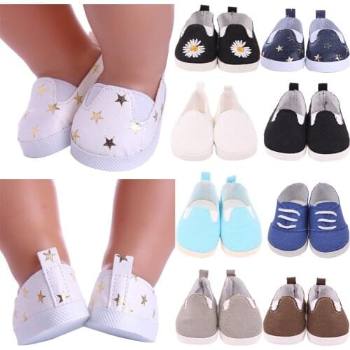 7 cm Doll Shoes For 43 cm Born Baby Clothes Items Accessories & 18 Inch American Doll Girl Toy & Nenuco,Gift