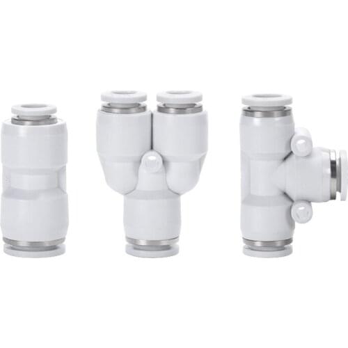 4mm 6mm 8mm 10mm 12mm 16mm Hose Tube Reducing One Touch Air Pneumatic Push In Pipe Fitting Quick Connector Adapter PG PEG PW