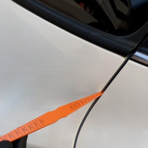 Portable Vehicle Alignment Gauge Clearance Measurement Scale Feeler Ruler Body Taper Tool For Hood Car Panel Door