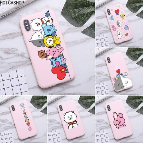 EUPHORIA JUNGKOOK Run Ep 33 Memes Phone Case for iPhone 11 Pro Max X XR XS 8 7 6s Plus Matte Candy Pink Silicone Cases