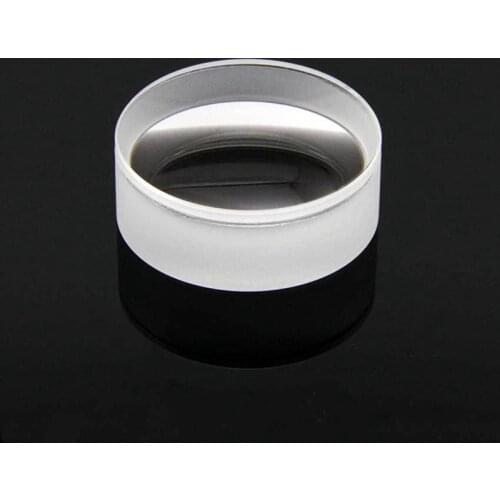 SK-16/SF-2 glass achromatic doublet lens 28 mm with center thickness 7.5 mm optical meniscus cemented glued lens