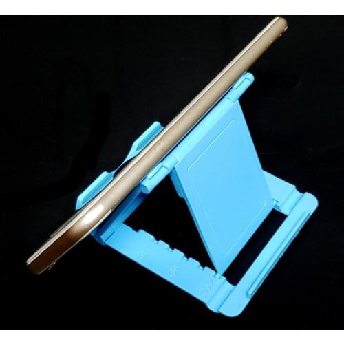 Universal Desktop Holder Stand Cradle Mount For Cell Phone Tablet 2019 trend solid color portable non-adjustable fixed angle