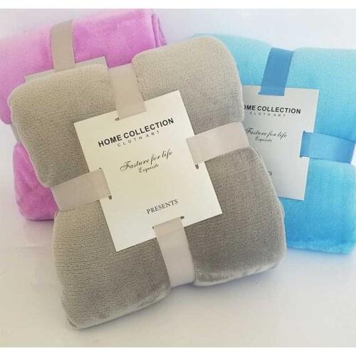 Four Seasons Winter Plush Bedding Blanket Children Baby Sleeping Warm Tapestry Comforter Bedspread Home Decor