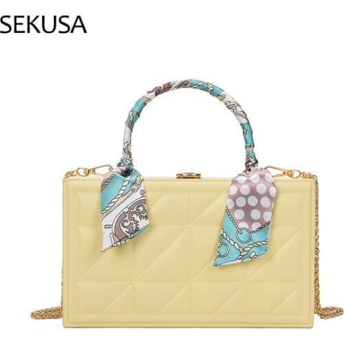 New Fashion Women Luxury Black White Evening Bag Party Prom Wedding Solid Handle Handbag Vintage Silk Frame Woman Box Clutch